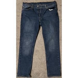 Levi Strauss & Co Dark Blue Straight Leg Men’s Jeans